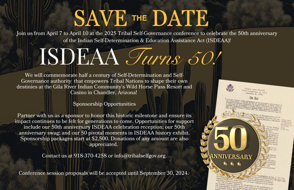 2025 Tribal SelfGovernance Conference Tribal SelfGovernance